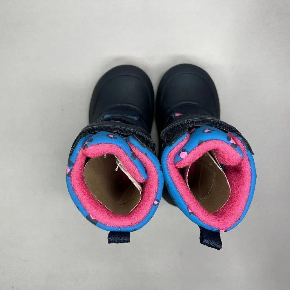 Carter's Winter Snow Boots Girl's 5M Blue Deltha Waterproof Insulated‎